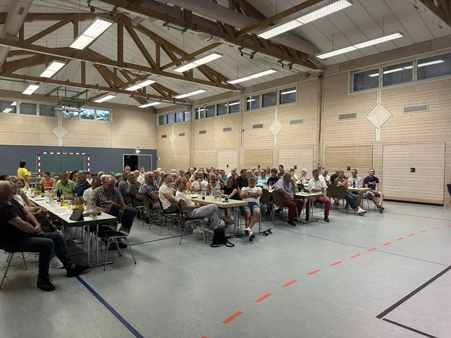 Generalversammlung 2023 in der Sporthalle Michelbach – Aufnahme 2